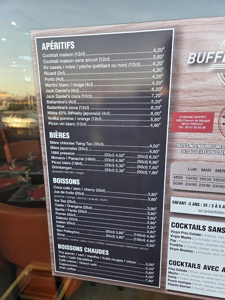 O'Grand Buffet - Menu Image 2